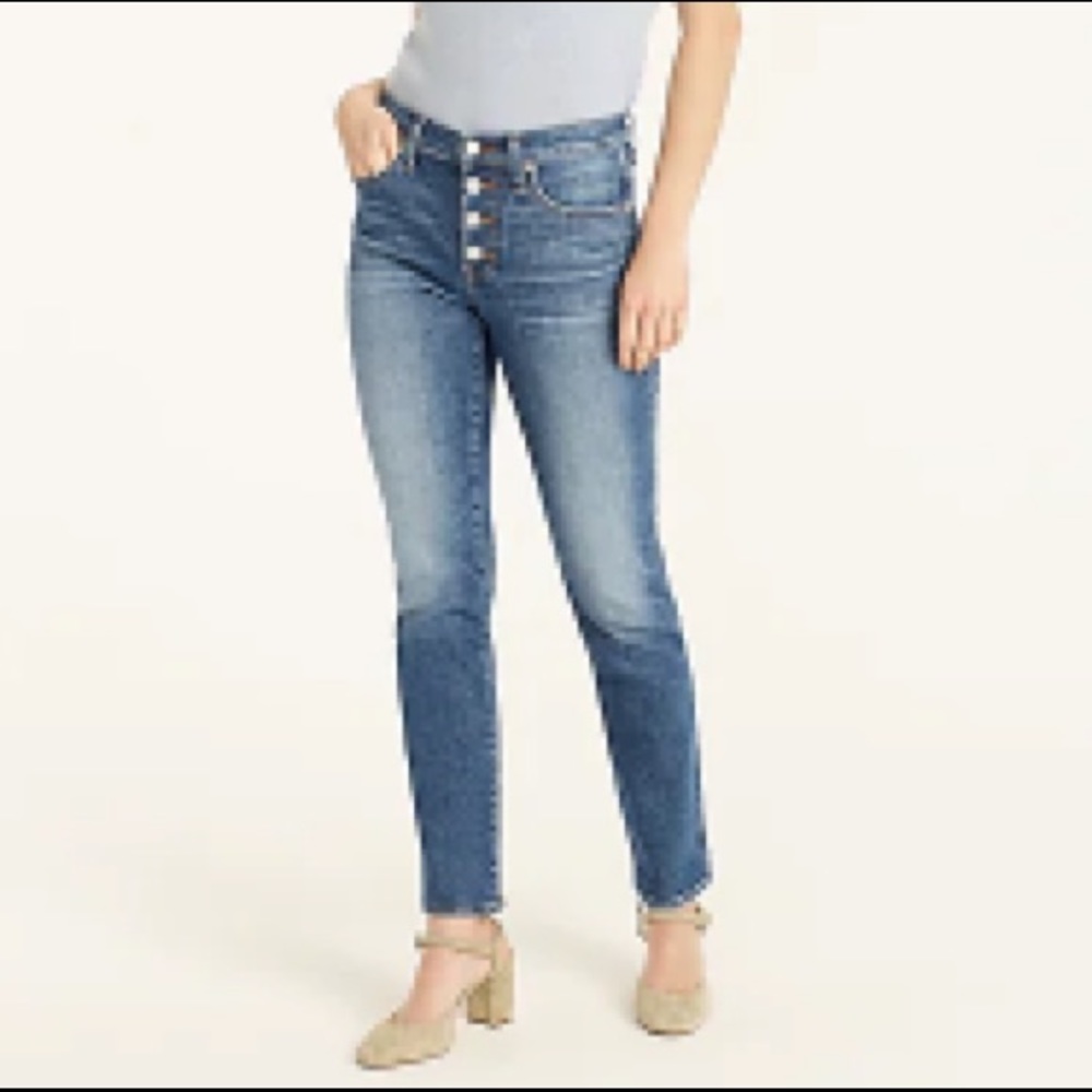 J. Crew 9” Vintage Straight NWT